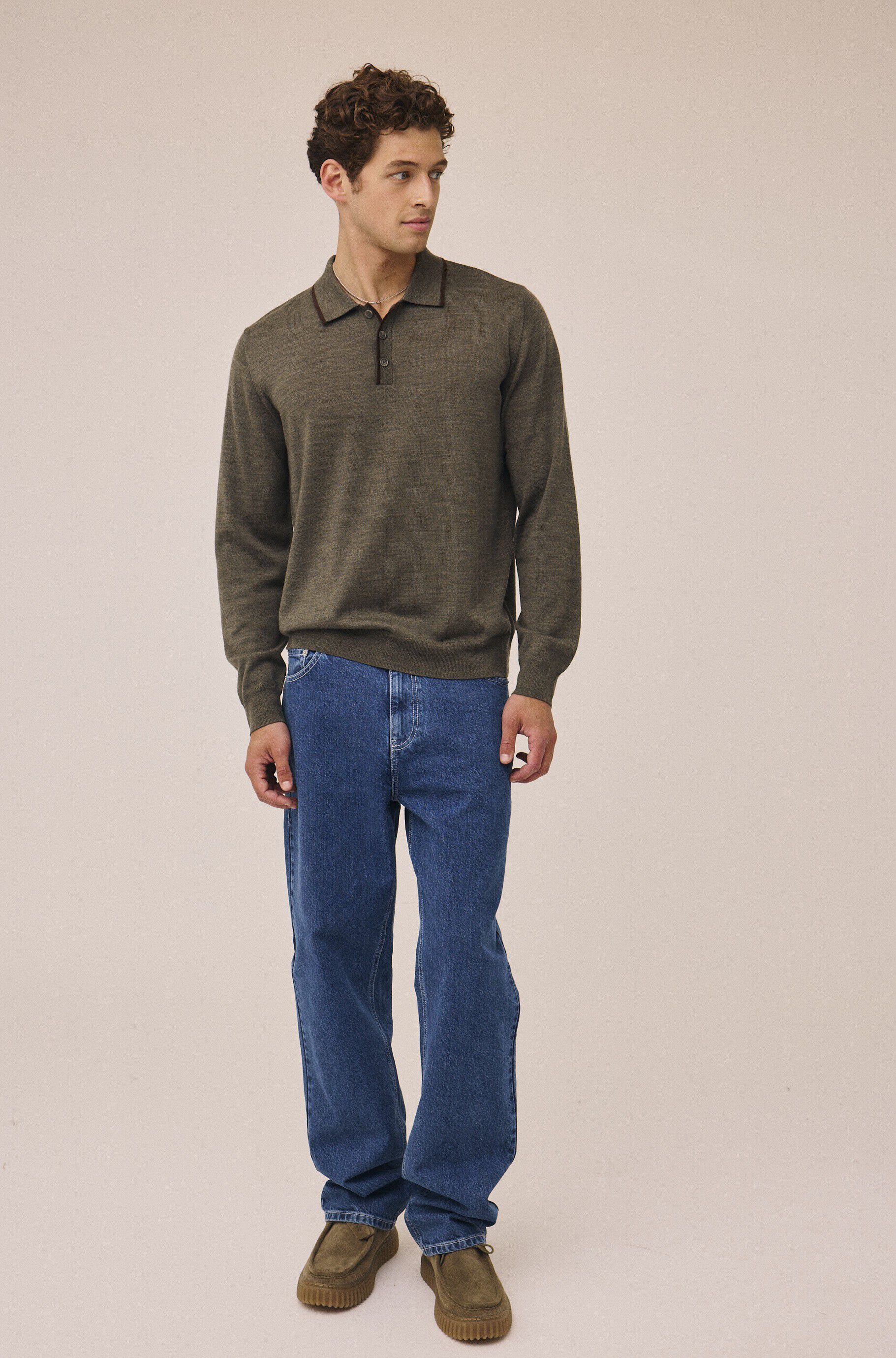 Morgan 6 Polo strik - 100% RWS Merino Wool