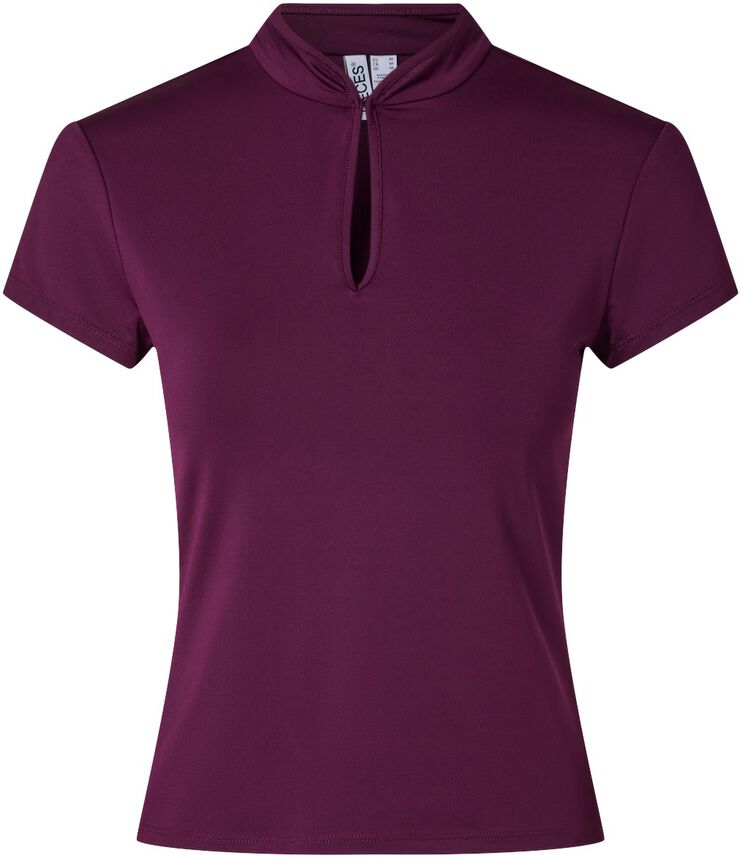 PCAIDA SS HIGH NECK TOP JRS D2D