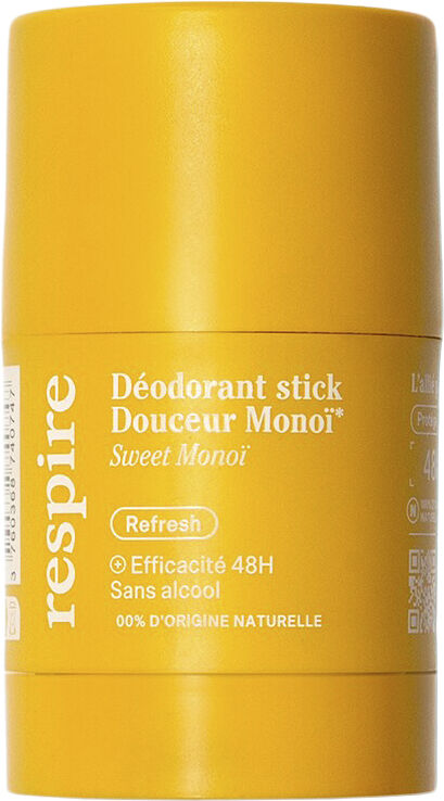 D&eacute;odorant Stick Douceur de Mono&iuml; - Efficacit&eacute; 48H