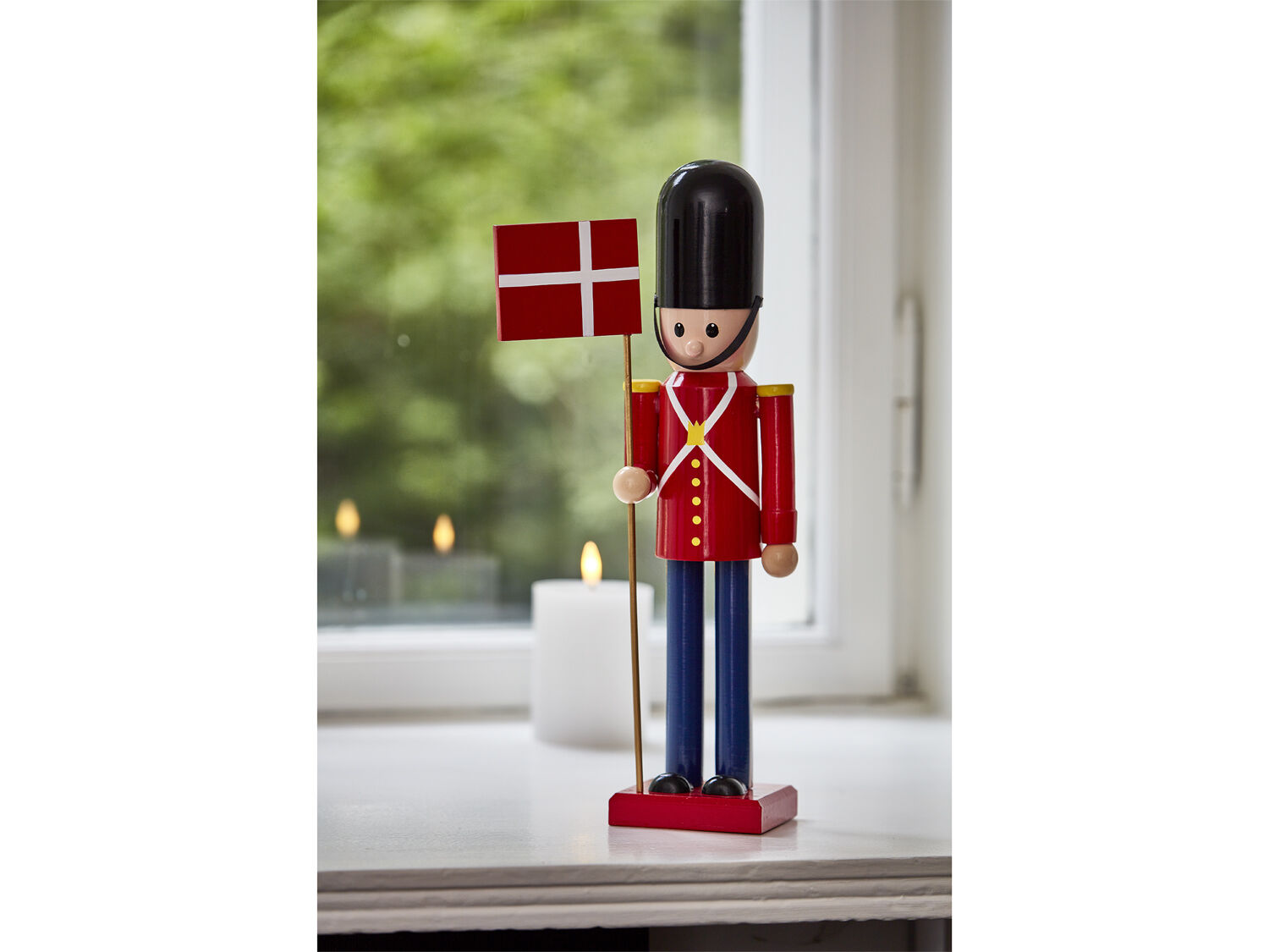 Garder 38 cm R&ouml;d/Svart Tr&auml;