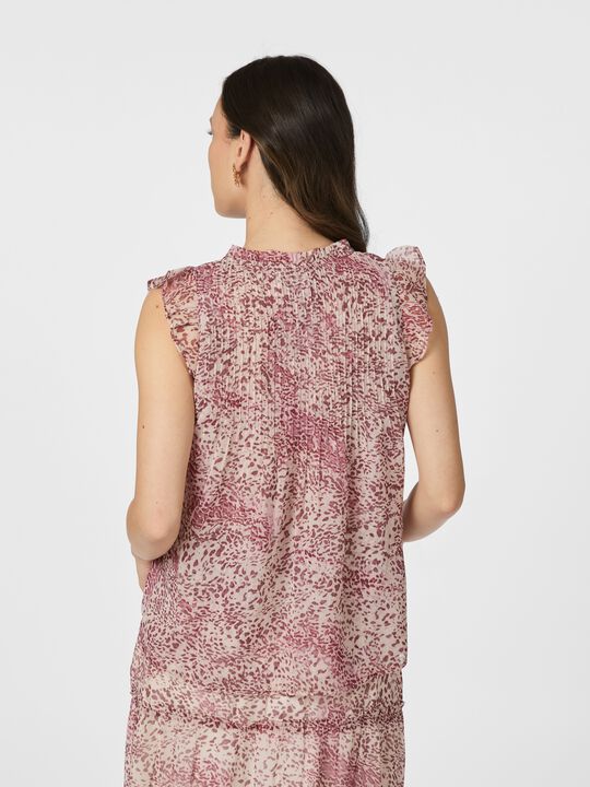 Izar Blur Graphic Top