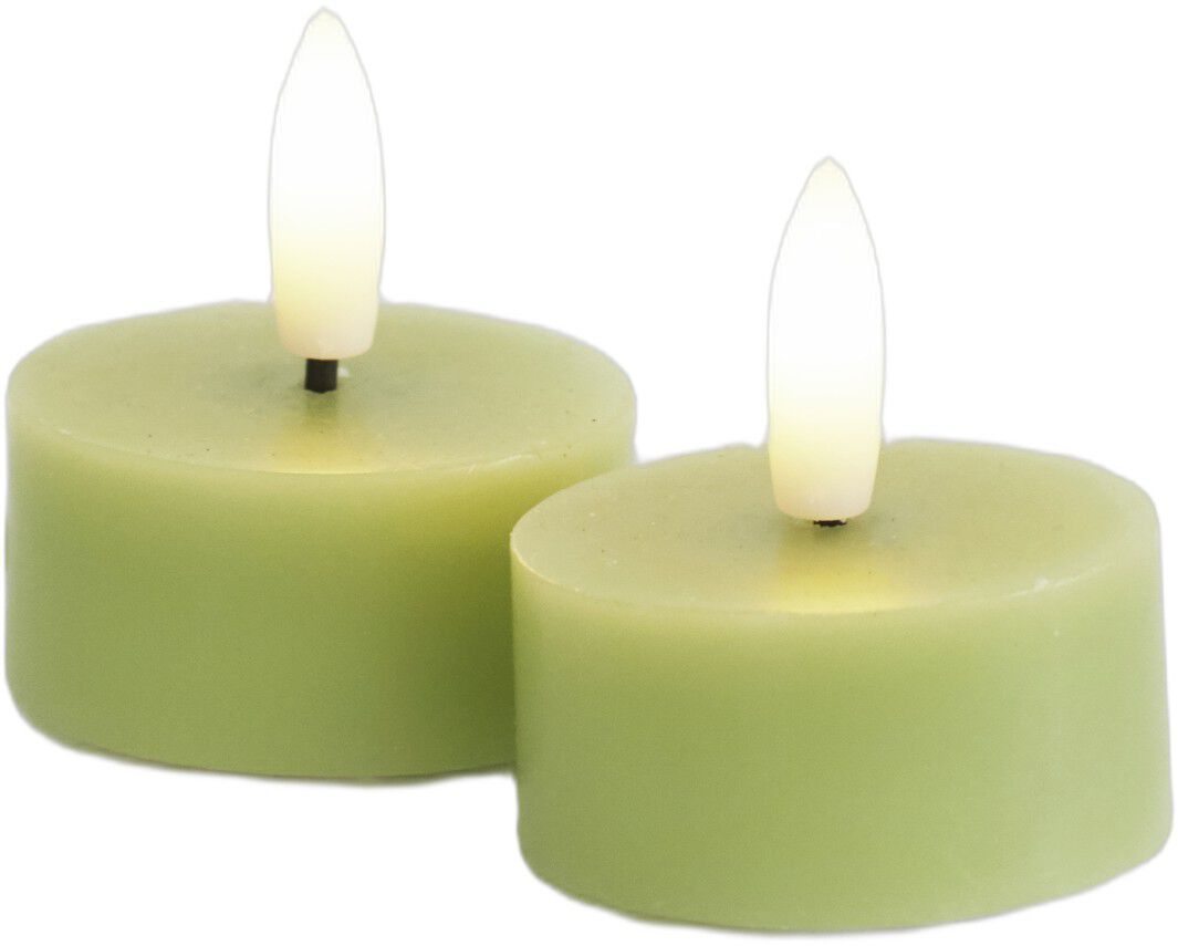 Sille Fyrfadslys 2 stk. s&aelig;t, &Oslash;4,5XH2,2cm