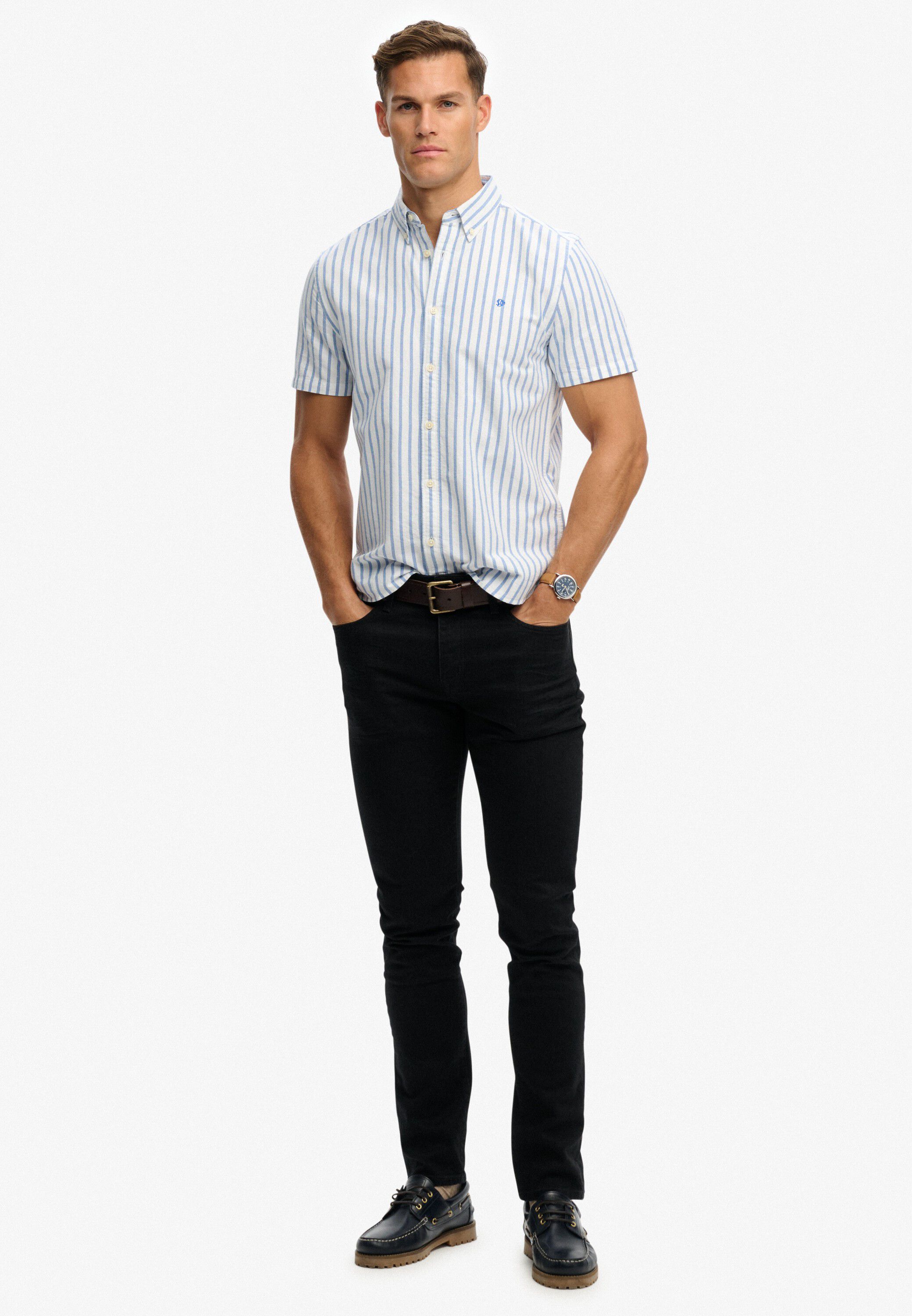 PREPPY OXFORD S/S SHIRT