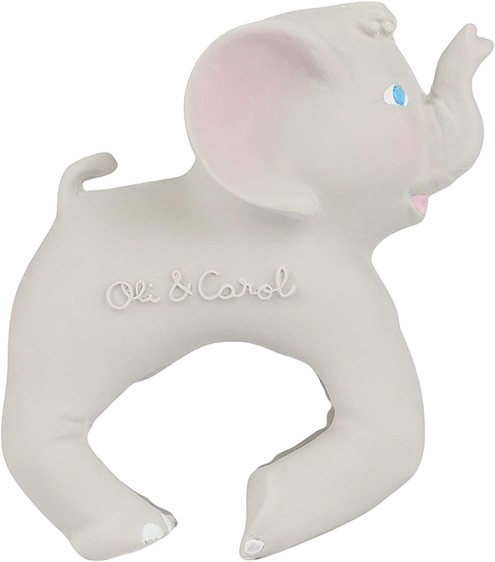 Oli & Carol - Armb&aring;nd i naturgummi - Elefanten Nelly