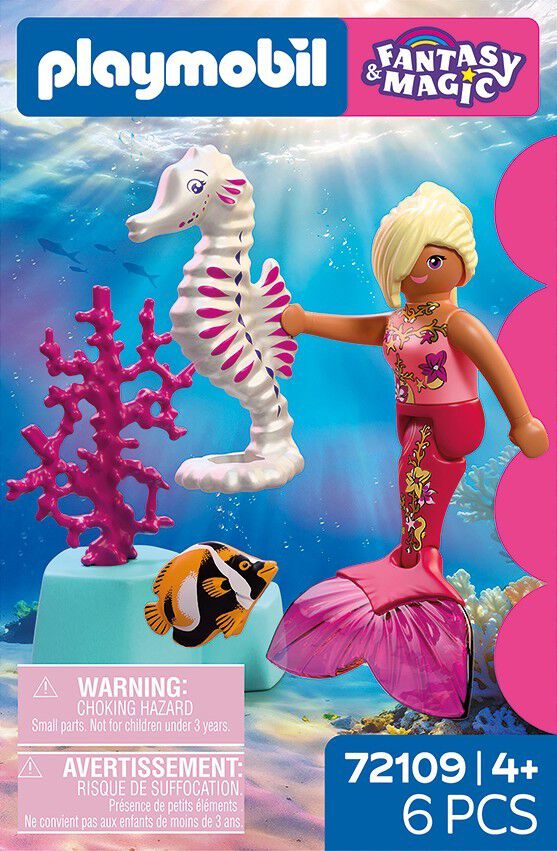 Mermaid with Seahorse