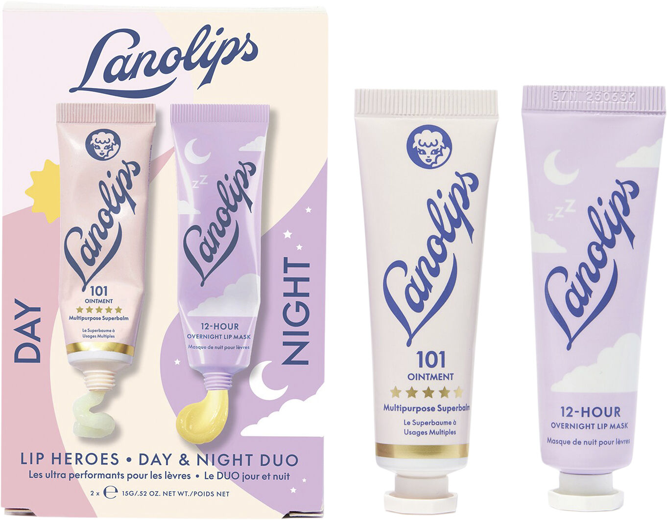 Lip Heroes Day & Night Duo - Lip Care