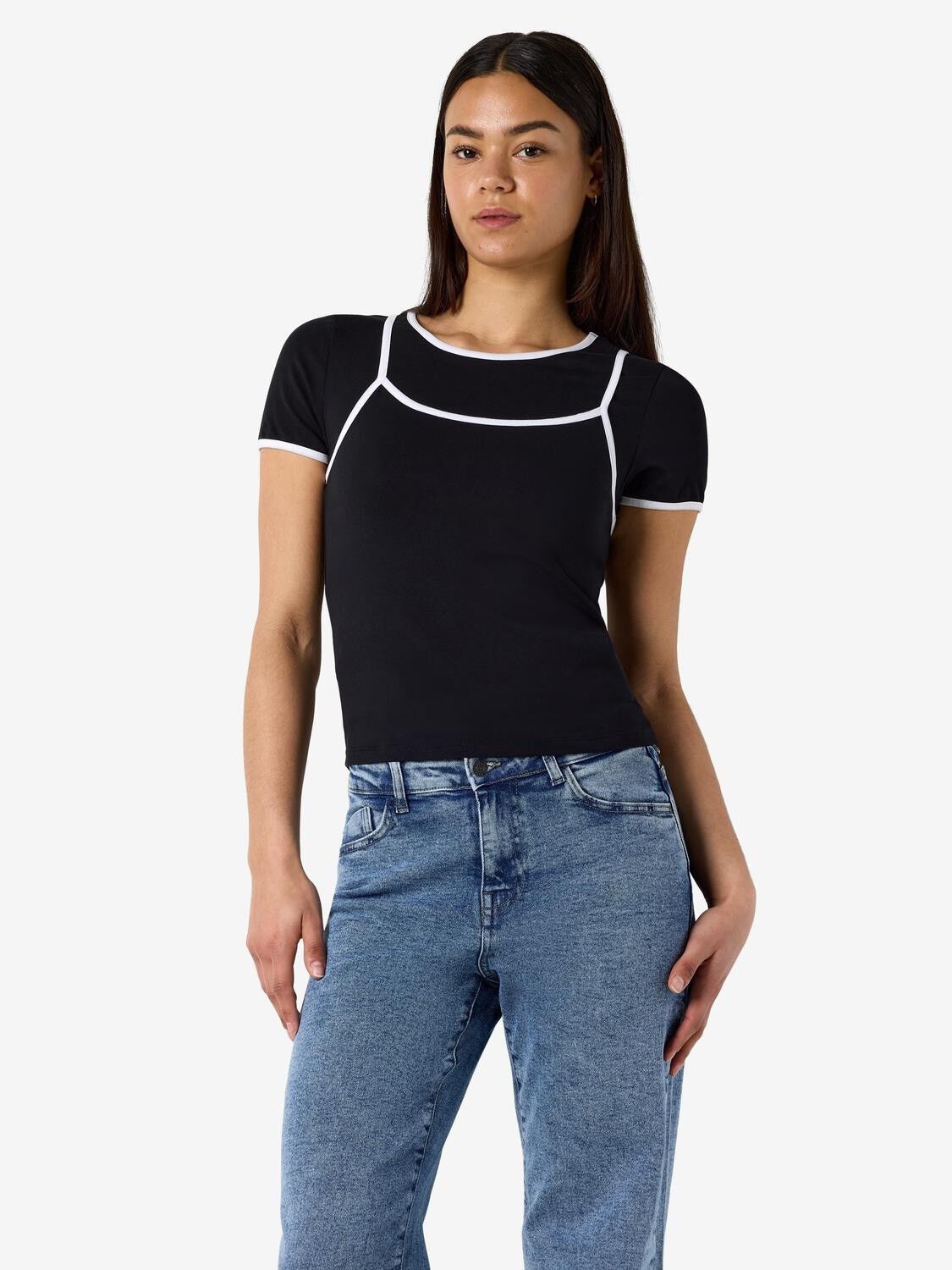 Nmkerry S/S Double Layer Top Tnt/14