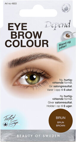 Eyebrow colour Brown NO/DK