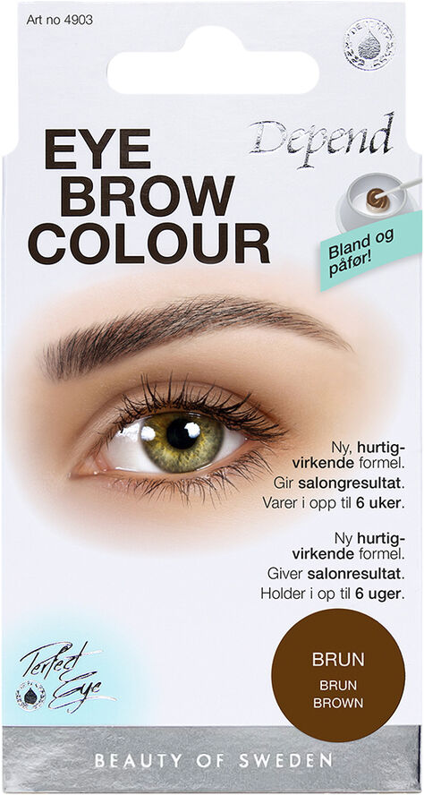 Eyebrow colour Brown NO/DK