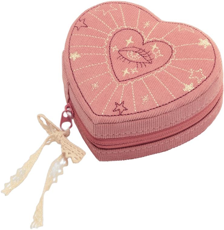 Heart Jewelry Box Pink Theatre Magic