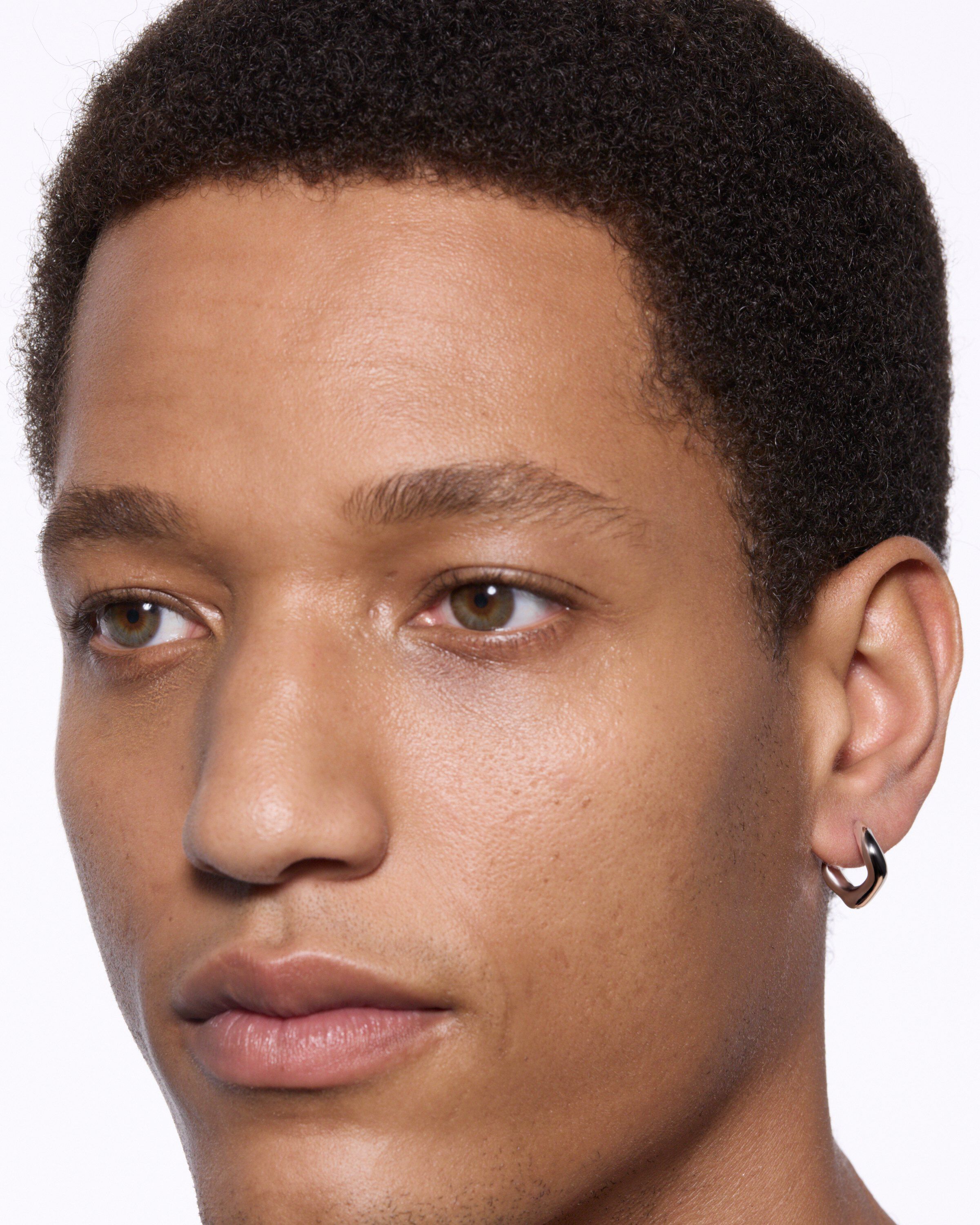 Anil Hoop Small Silver