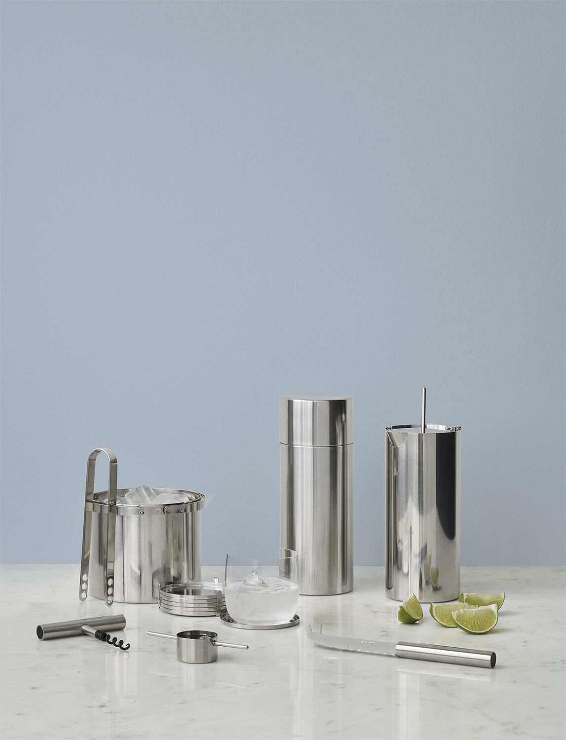 Arne Jacobsen cocktailkanna 1 l. steel