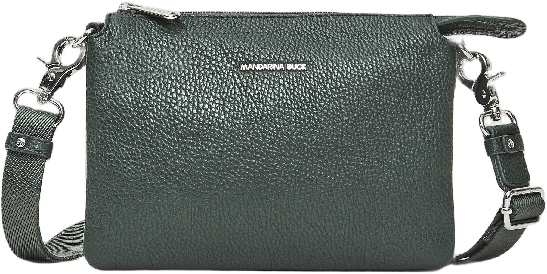 MELLOW LEATHER POCHETTE / PINE GREEN