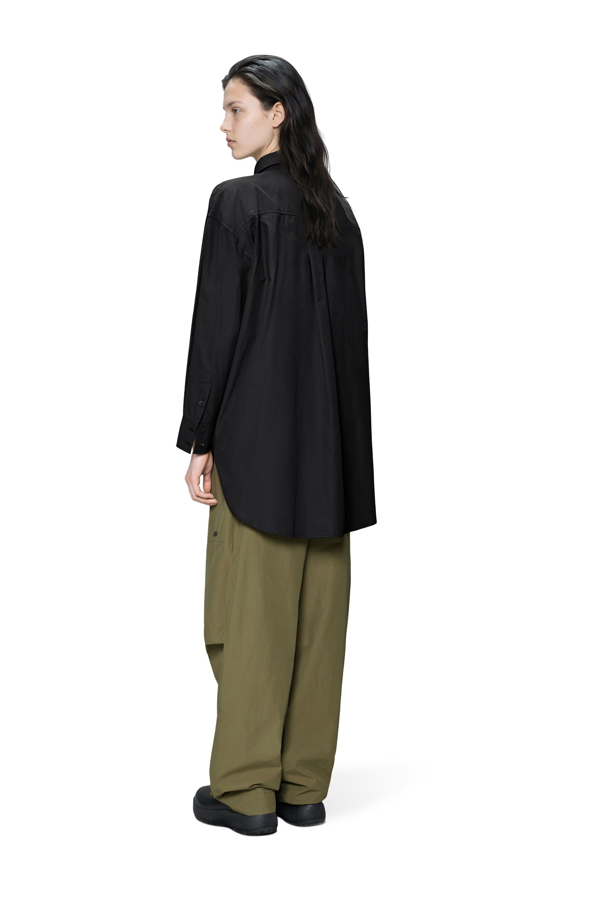 Light Woven Long Sleeve W Shirt