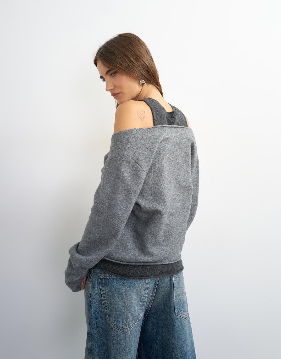 Tsyasmin Ls O-Neck Knitted Jumper Knt