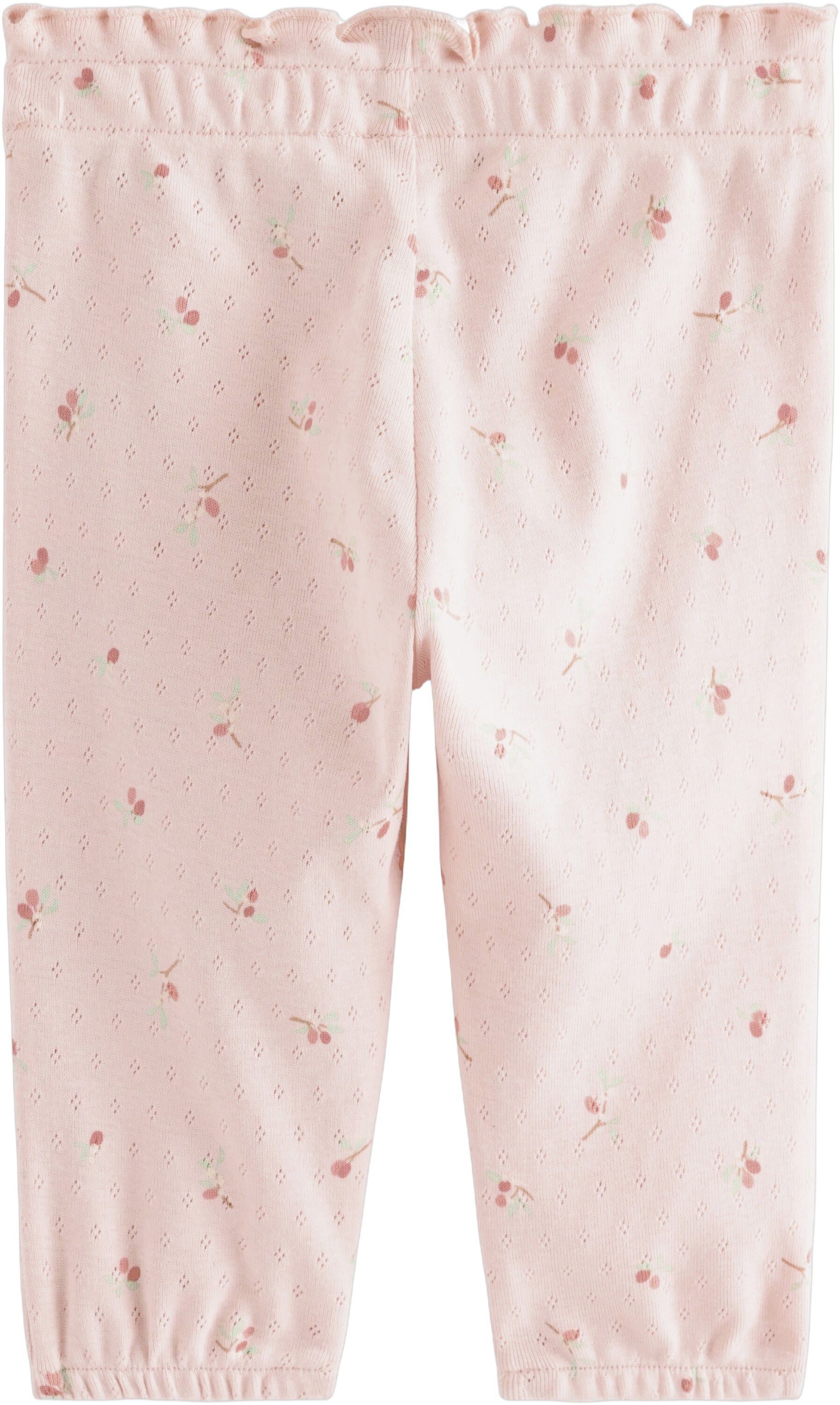 Trousers loose pointelle aop