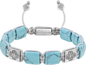 The Dorje Flatbead Collection - Turquoise and Stainless Stee