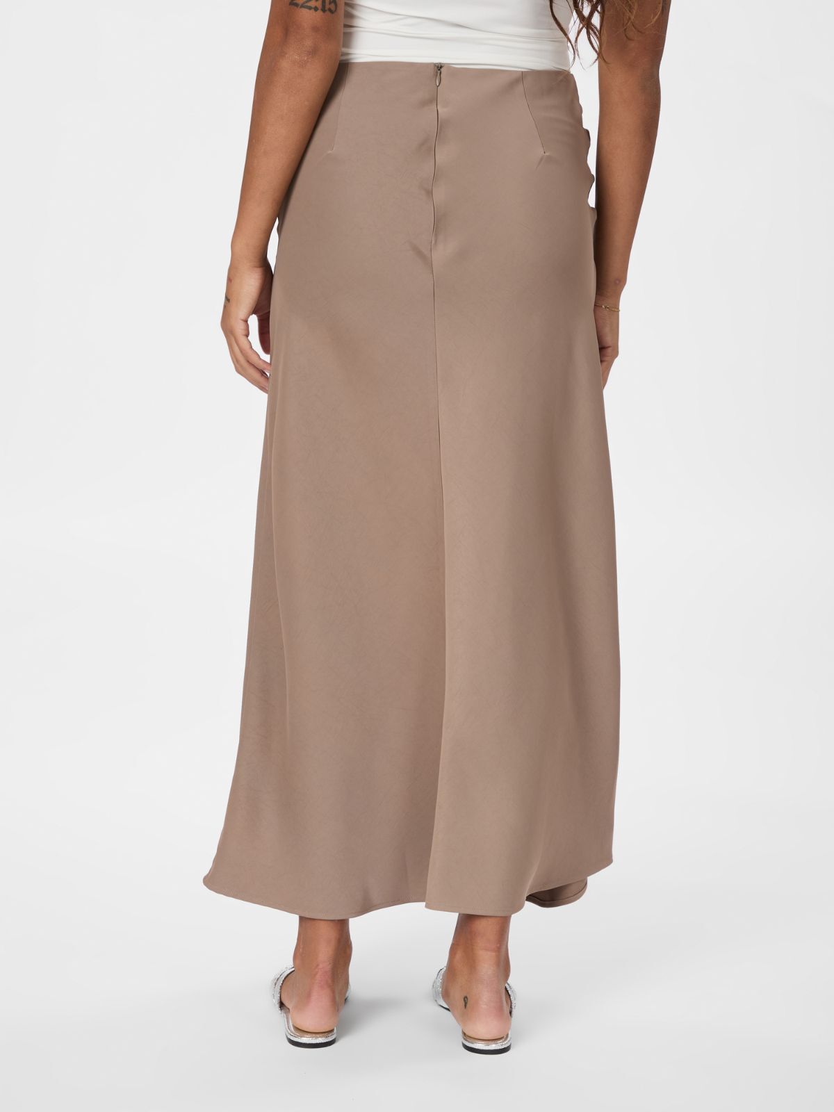 Kit Dull Sateen Skirt