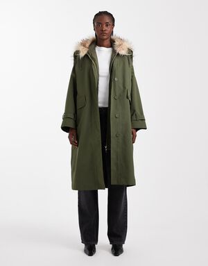 TSHAILEY LONGLINE PARKA OTW