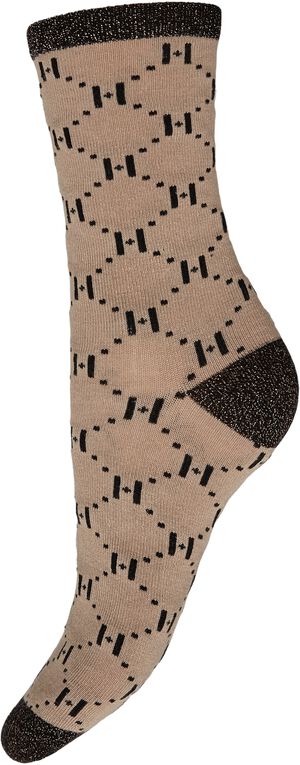 HYPETHEDETAiL logo rib sock