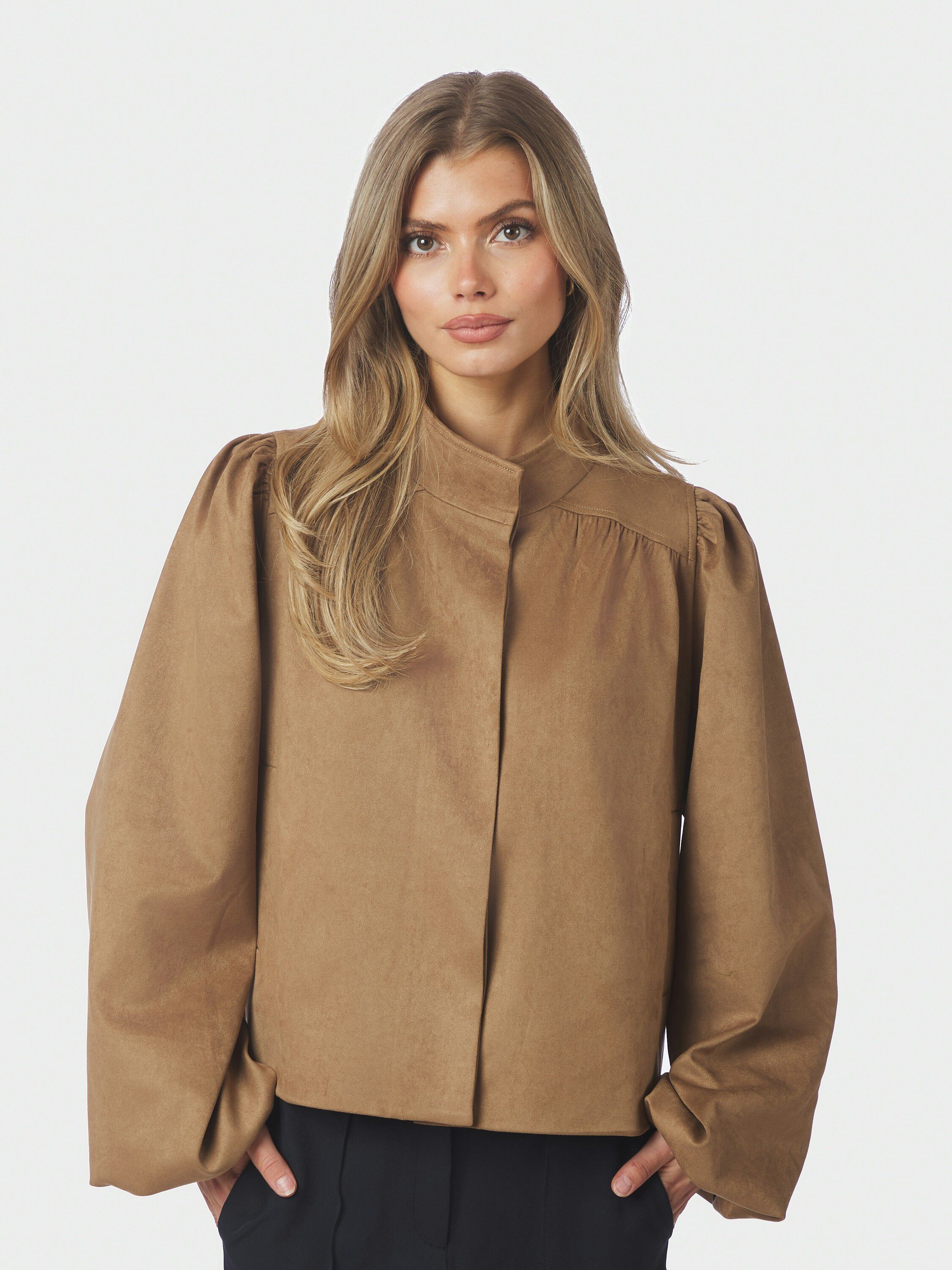 Tirsa Faux Suede Jacket