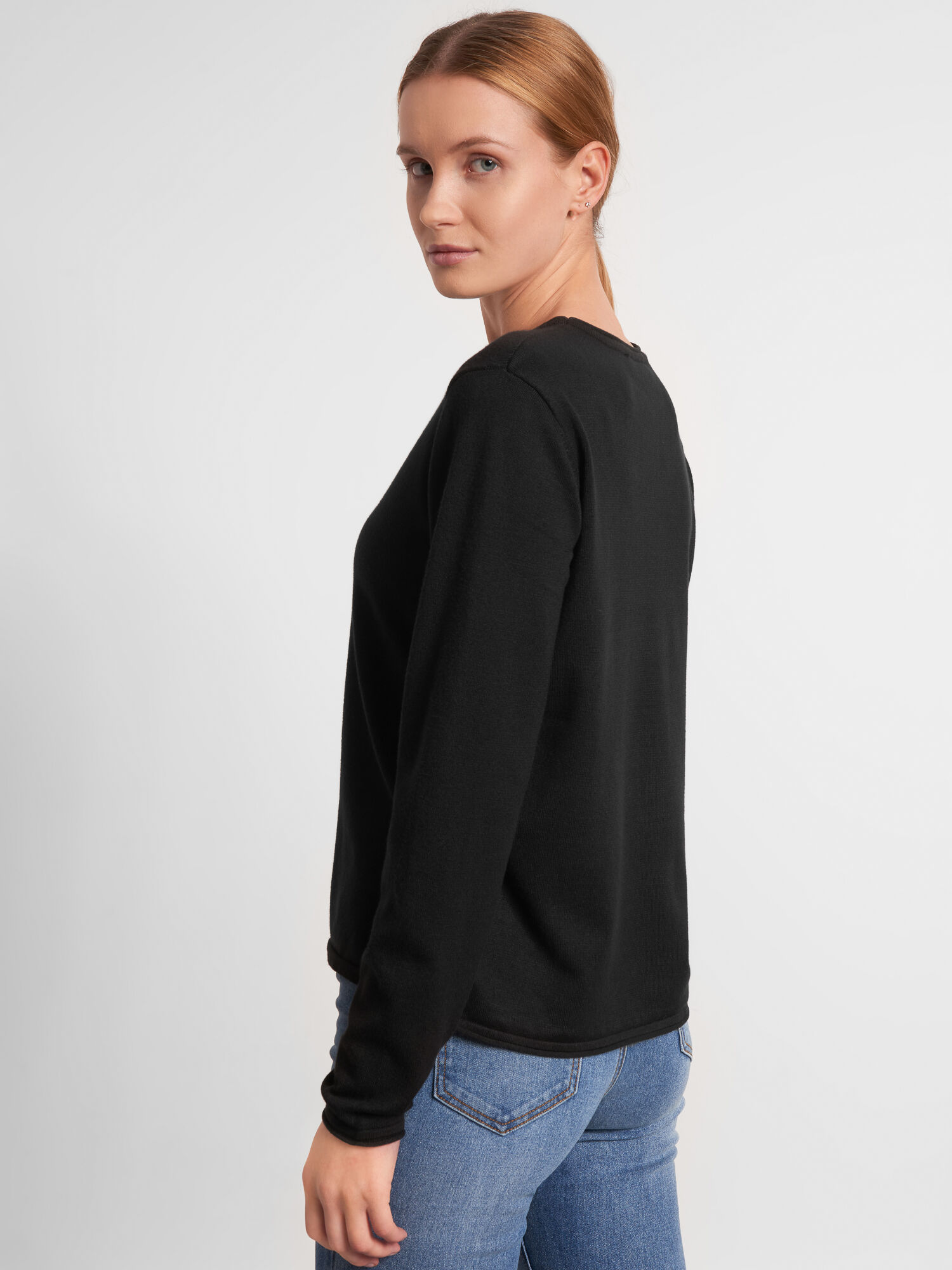 SRMarla O-Neck Roll Edge knit