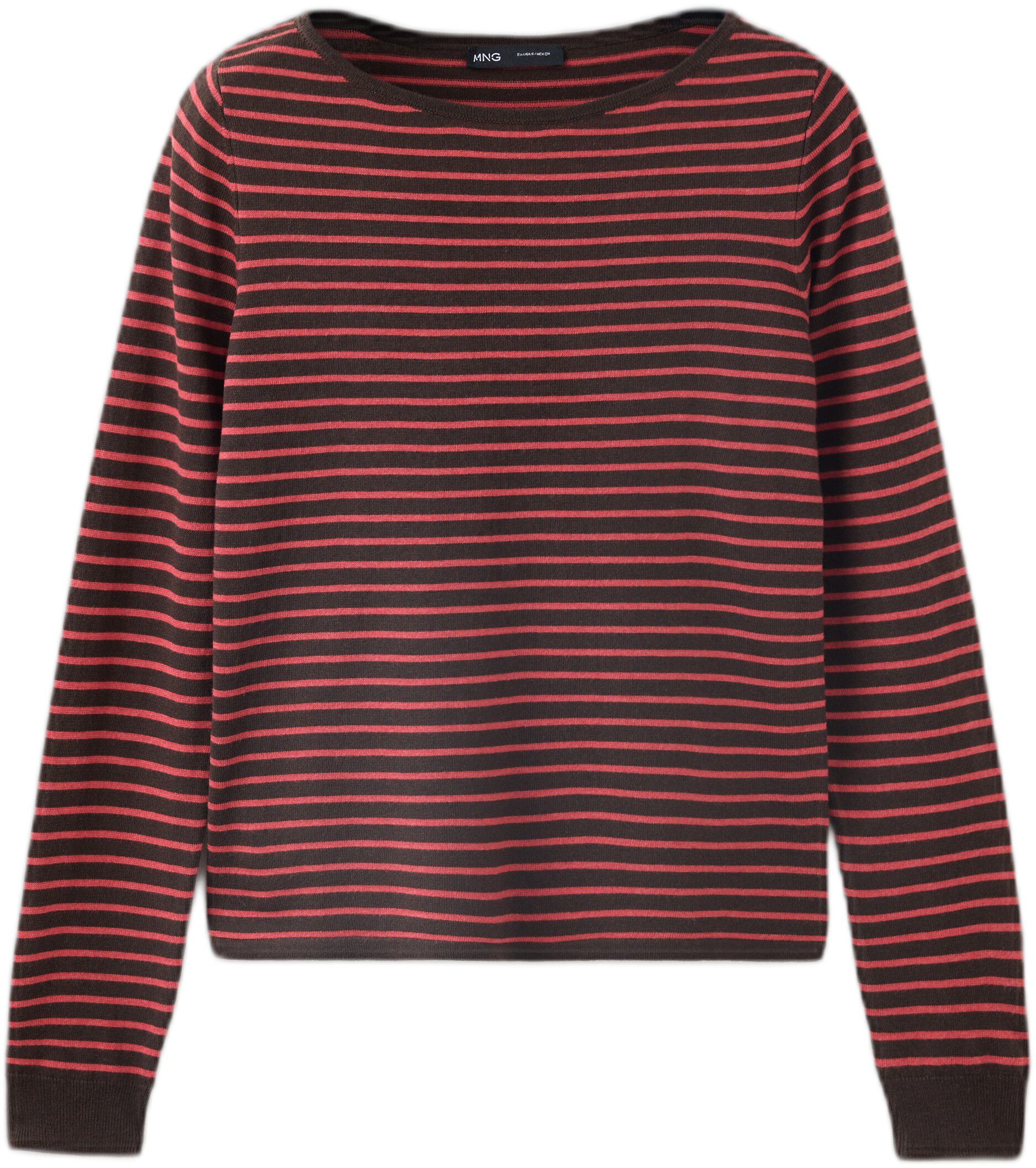 Knit striped sweater