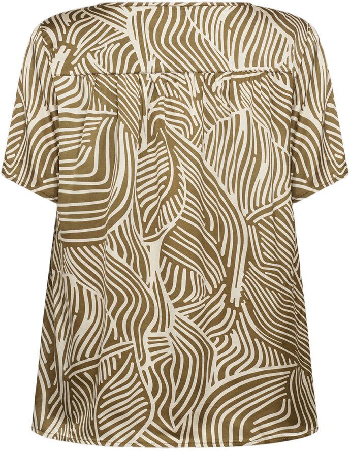 SC-SIGNORA 1 Bluse Oliven