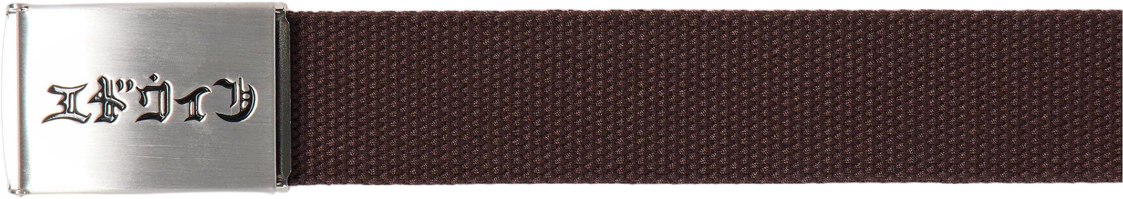 KATAKANA CLIP BELT-FRENCH ROAST