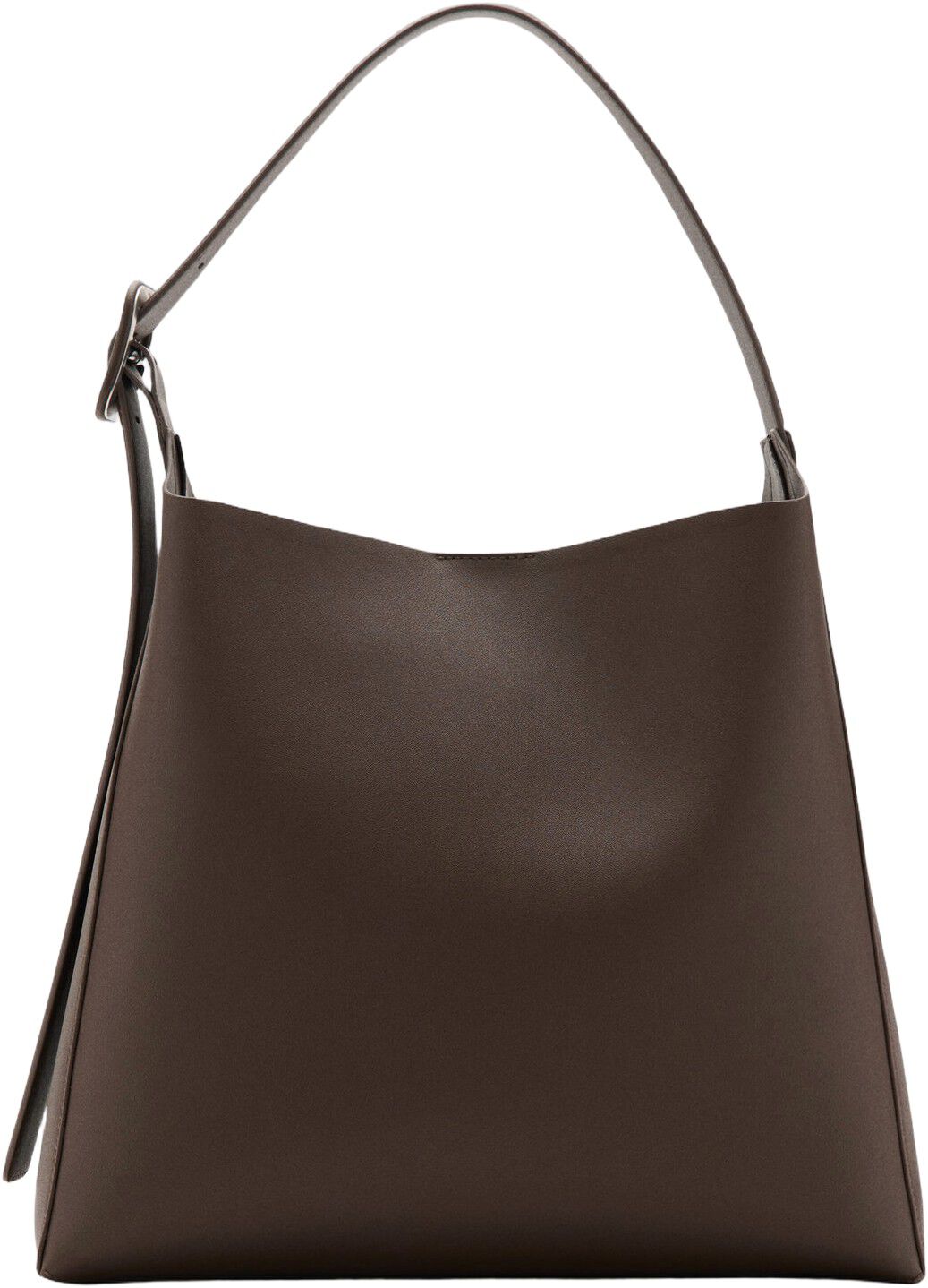 Shopper bag with buckle