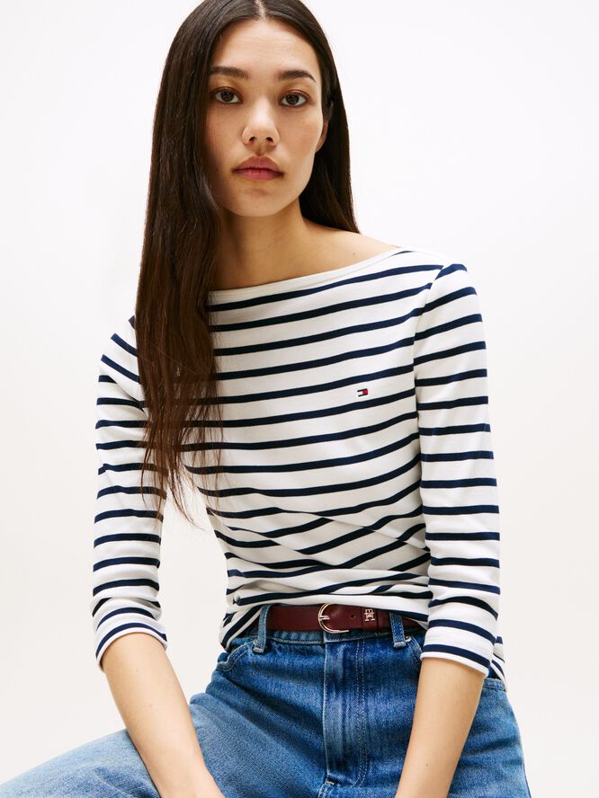SLIM CODY BOAT-NK 3/4SLV