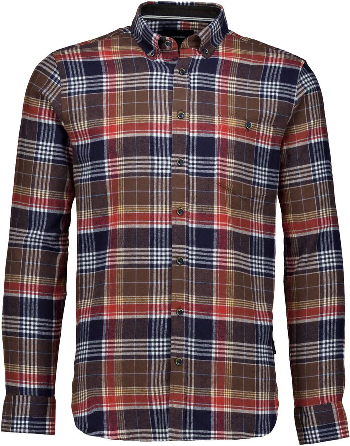 Large checked shirt L/S