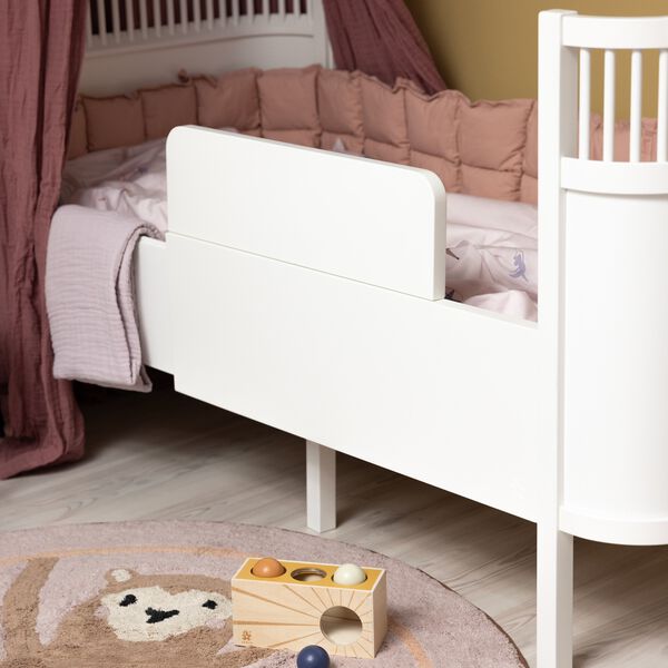 Sebra Flex Sengehest, Baby/Junior, white