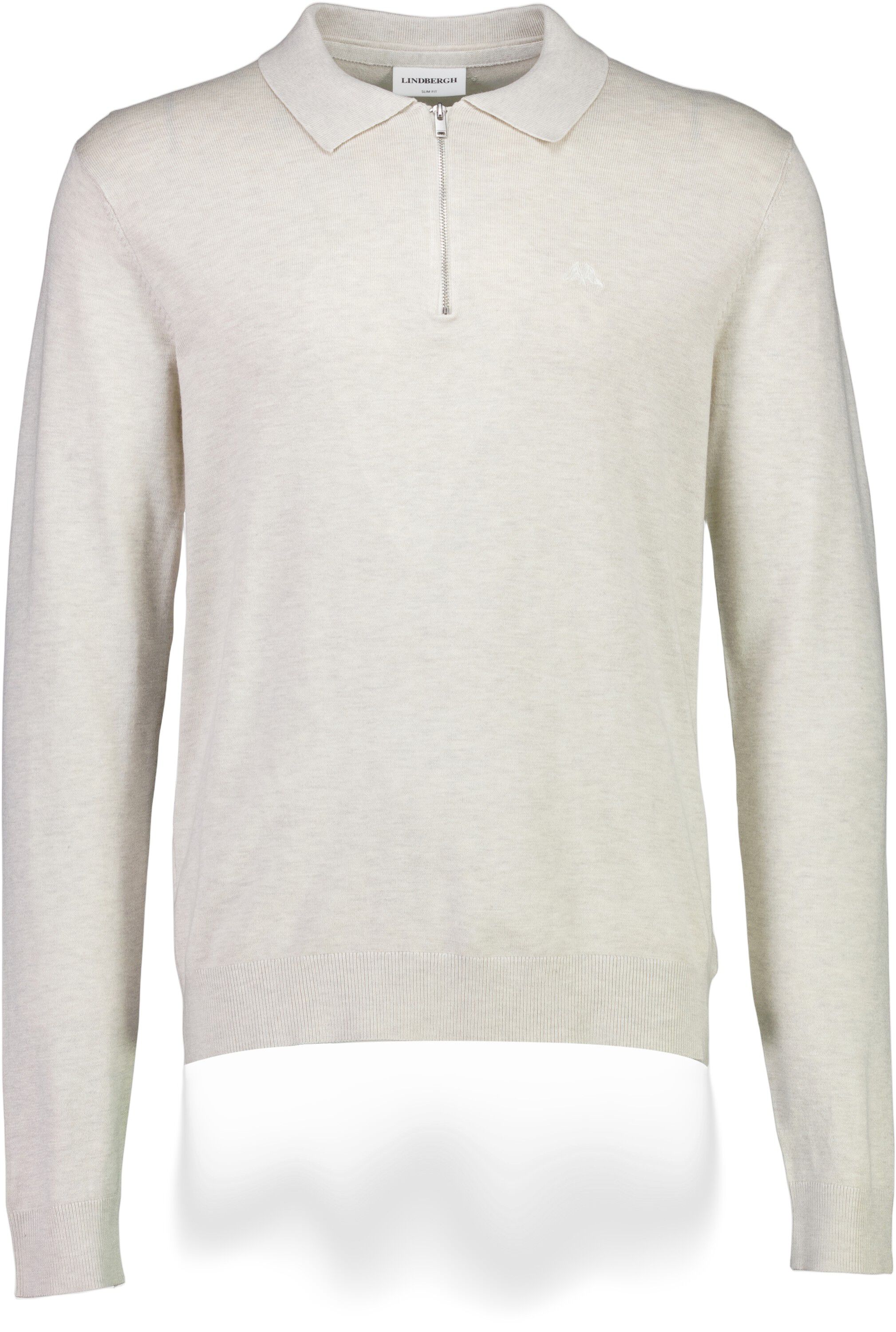 Ecovero L/S zip polo
