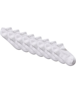 Tennis sneaker white 8pk 12418