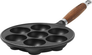 Munkpanna m/trähandtag 20 cm Matte Black