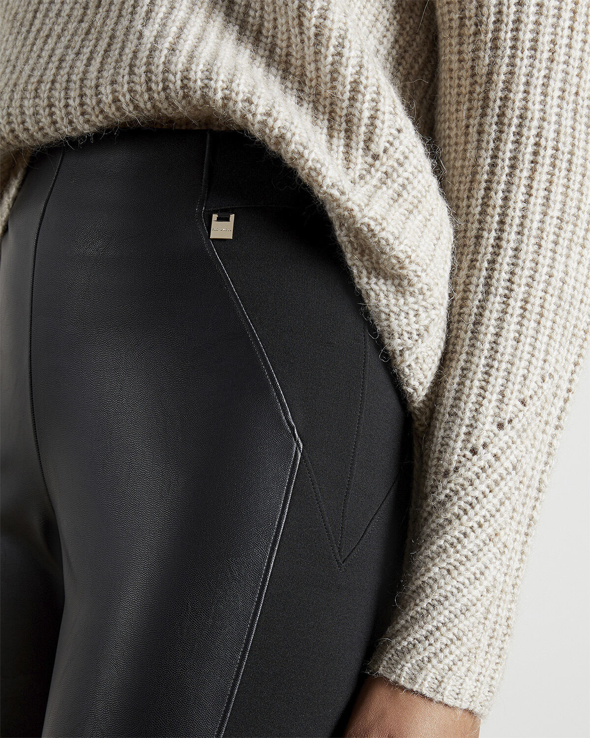 VLLADA Faux leather legging trouser