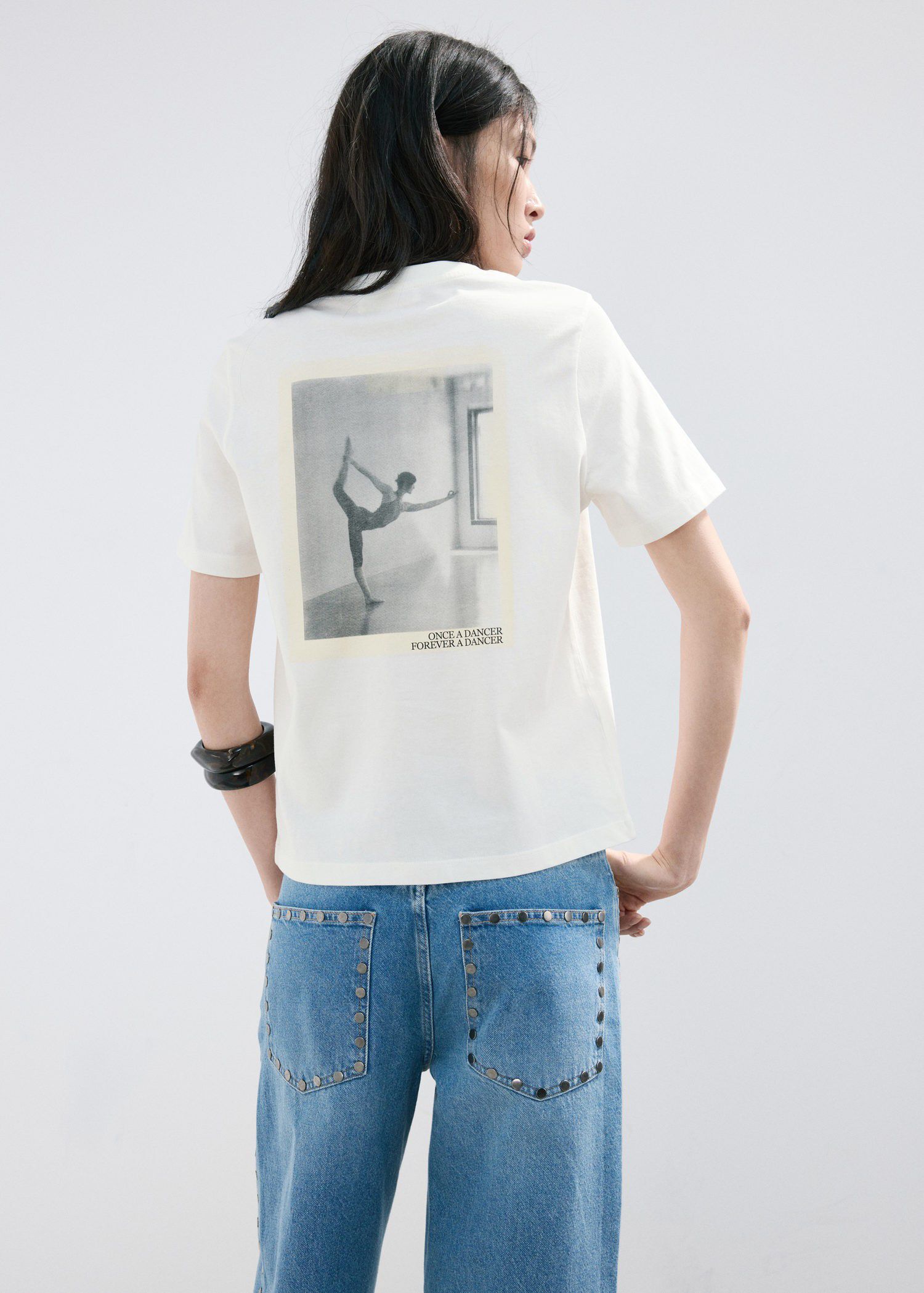 Short-sleeved printed t-shirt