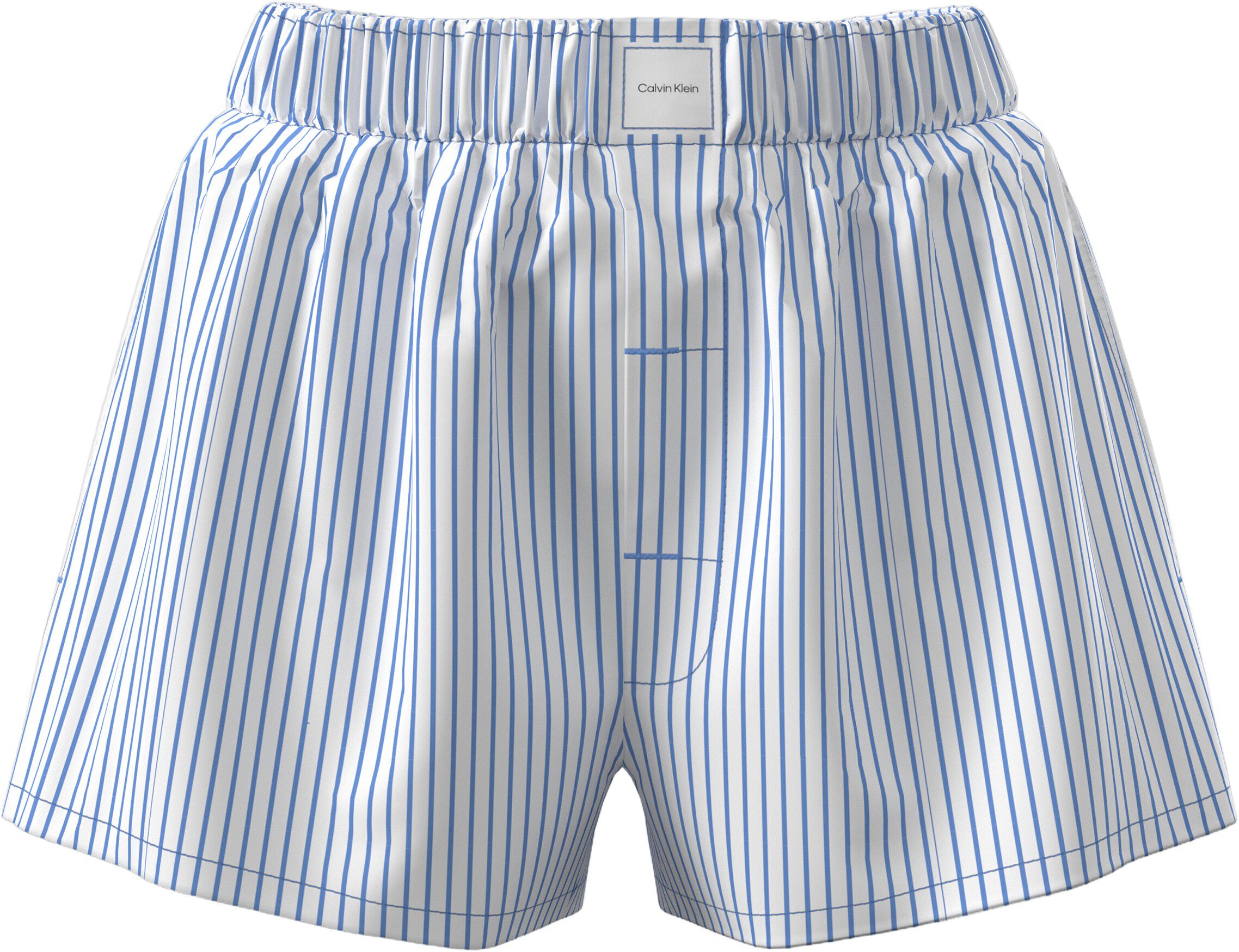 Logo Patch Poplin Shorts