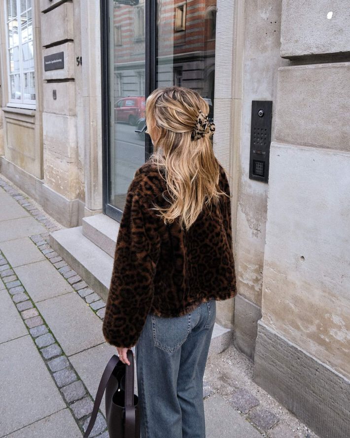 Melodie Leo Faux Fur Jacket