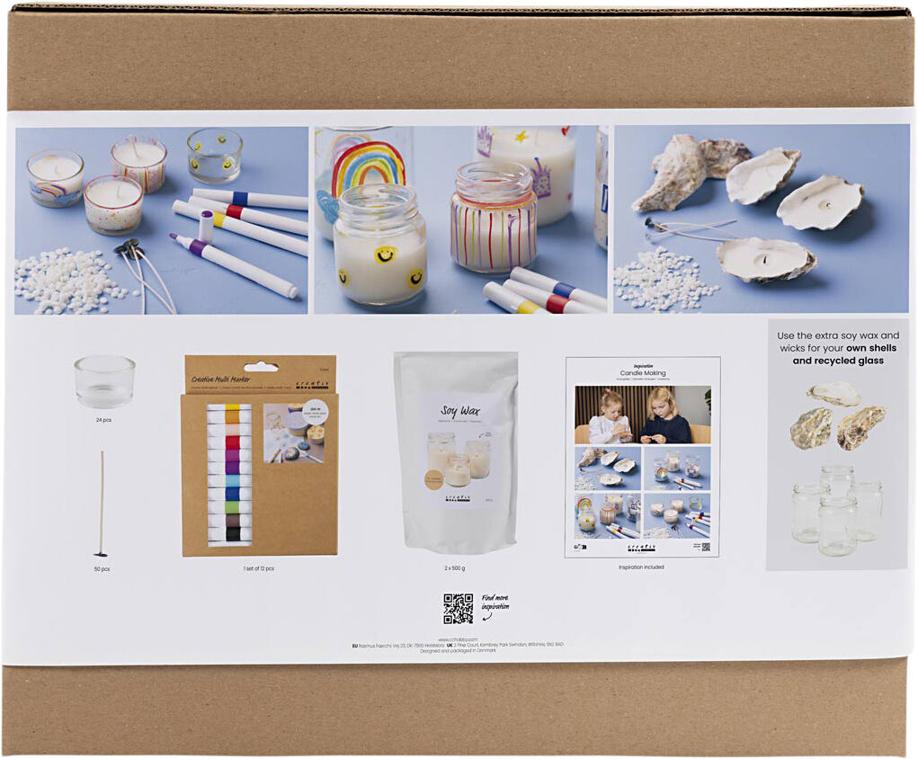 Mega DIY Mix Lysst&oslash;bning , Lysglas