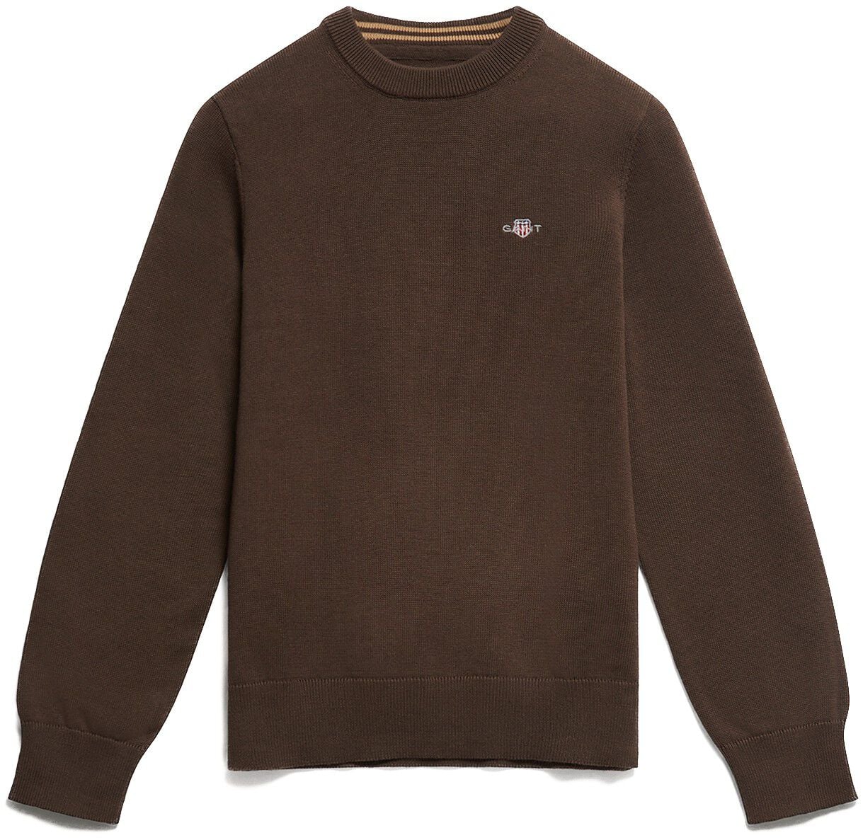 Shield Cotton Crew Neck Sweater
