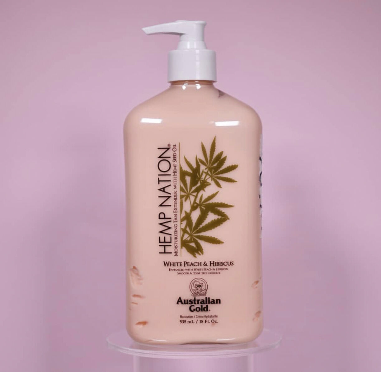 White Peach and Hibiscus