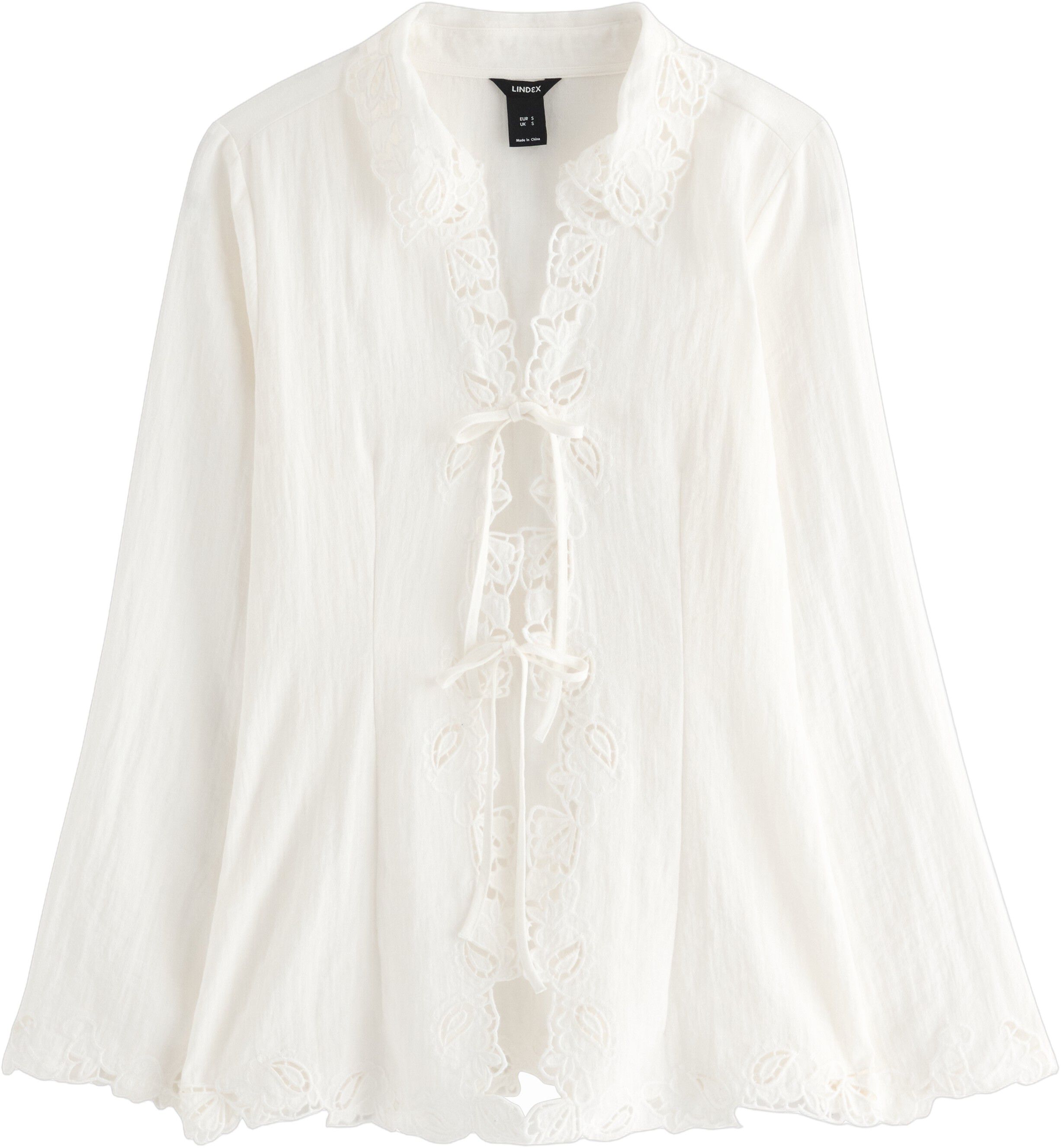 Woven blouse in soft viscose with l