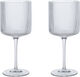 Ripple Red Wine Glasses - Set of 2
