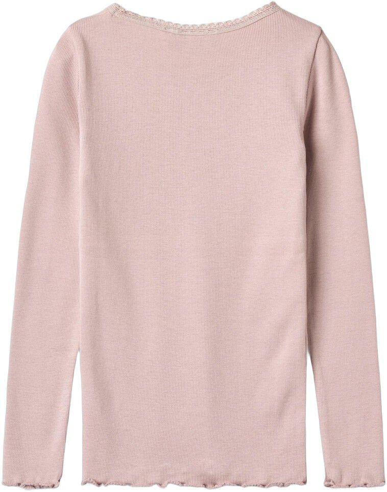 Lang&aelig;rmet Rib T-Shirt Reese