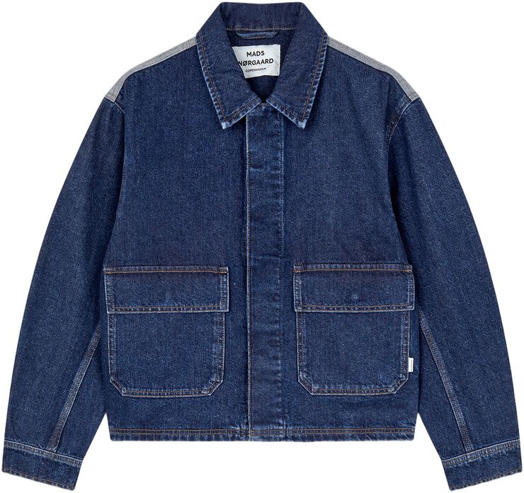 Luke Denim Solar Jacket Block