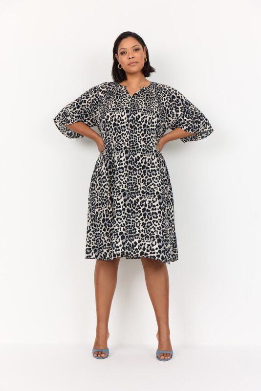 Curvy WA-VANJA 2 Kjole Sort