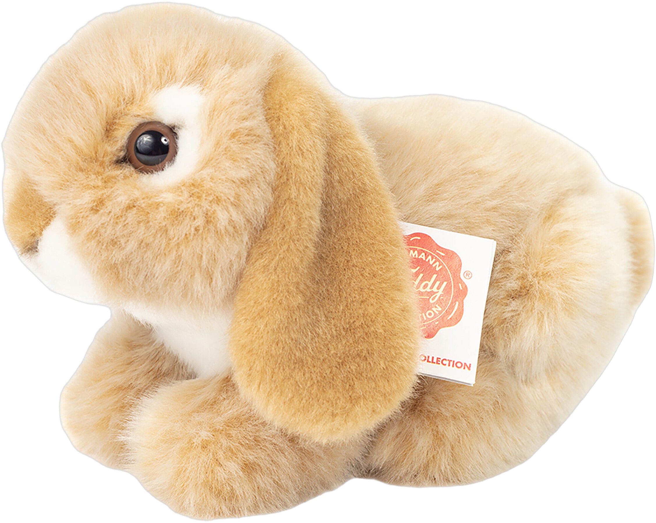 Teddy Hermann - Liggende kanin beige 18 cm