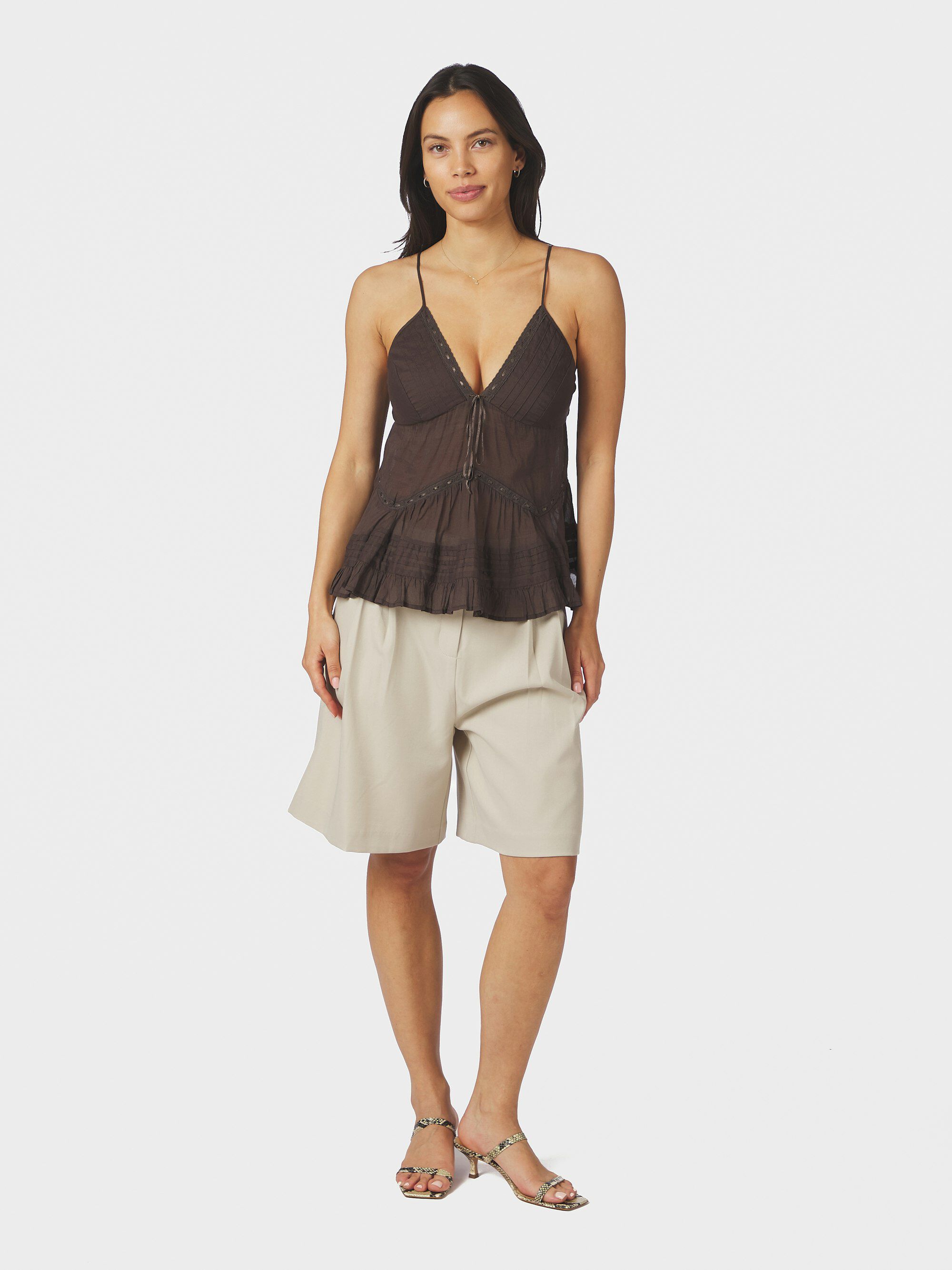 Elvena S Voile Top